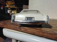 1976 White Cadillac EL DORADO Coupe Promo Dealer Model