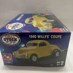 AMT Ertl Street Stock and Strip 1940s willys coupe Model Kit 1:25 Open Box