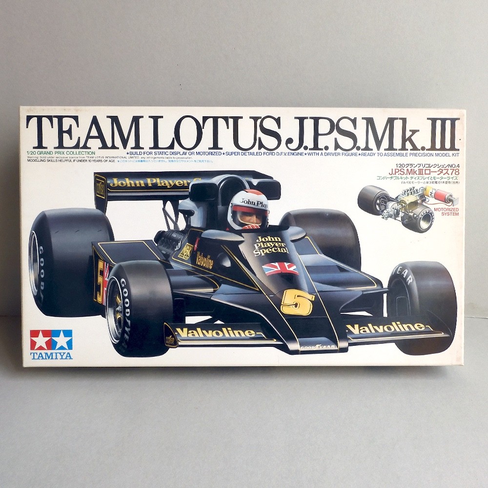 Tamiya 1/20 TEAM LOTUS J.P.S. MK III Model kit #20004