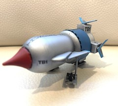 Thunderbirds Imai MINI model Kits No 1, 2, 3, 4, 5 + Penelope’s FAB1 Car Painted