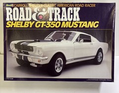 Large 1/12 Scale Revell Road & Track Model Shelby GT-350 Mustang – Parts In Bags