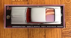 AMT 1:43 scale PLASTIC KIT 1969 FORD TORINO #M782-100 (built)