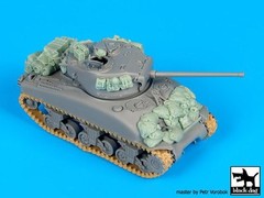 Black Dog 1/72 M4A1 Sherman Tank Stowage & Accessories Set WWII (Dragon) T72085