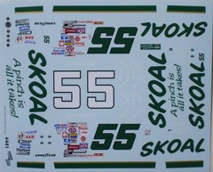 NASCAR DECAL #55 SKOAL 1983 BUICK REGAL BENNY PARSONS 1/24 POWERSLIDE #441