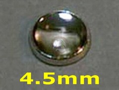 Resicast 1/35 4.5mm Clear Lenses (for Headlight, Lamp, etc.) (10 pieces) 352249