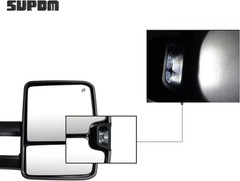 Towing Mirrors Ford F150 2004-2014 Power Heated Turn Signal Puddle Light