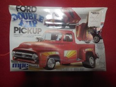 Vintage new in sealed box 1978 issue MPC Ford “Double Flip” pick-up model kit