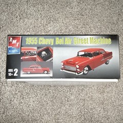 AMT Ertl 1955 Chevy Bel Air Street Machine 1:25 Plastic Model Kit Skill 2 31931