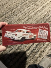 Moebius 1956 Chrysler 300B Tim Flock – Plastic Model Car Kit – 1/25 Scale