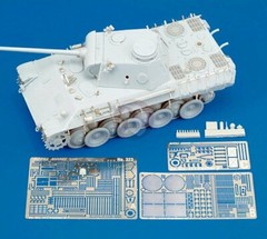 Royal Model 1/35 Panther Ausf.D Sd.Kfz.171 Tank Update Set (for Dragon 6164) 323