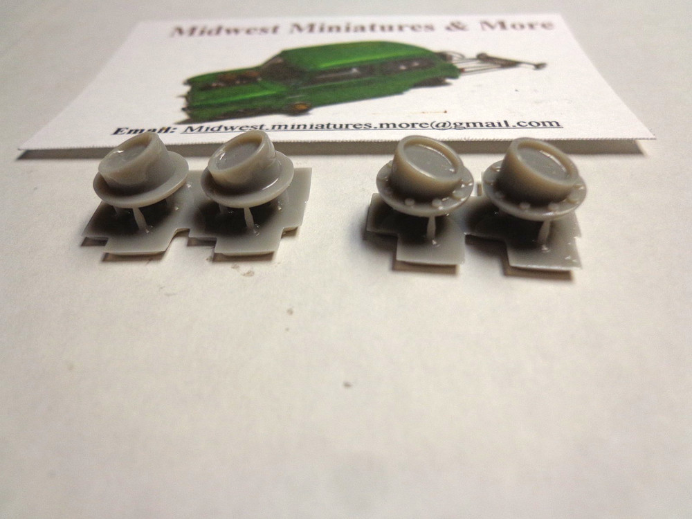 1/25 3d Printed Pro Mod Exhaust Dump 2 Pair. Version C