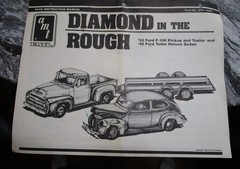 AMT Diamond in the Rough Model Kit-Instructions Only