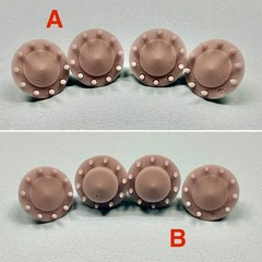 Alcoa Custom Wheels and Tires Set 1/24 1/25