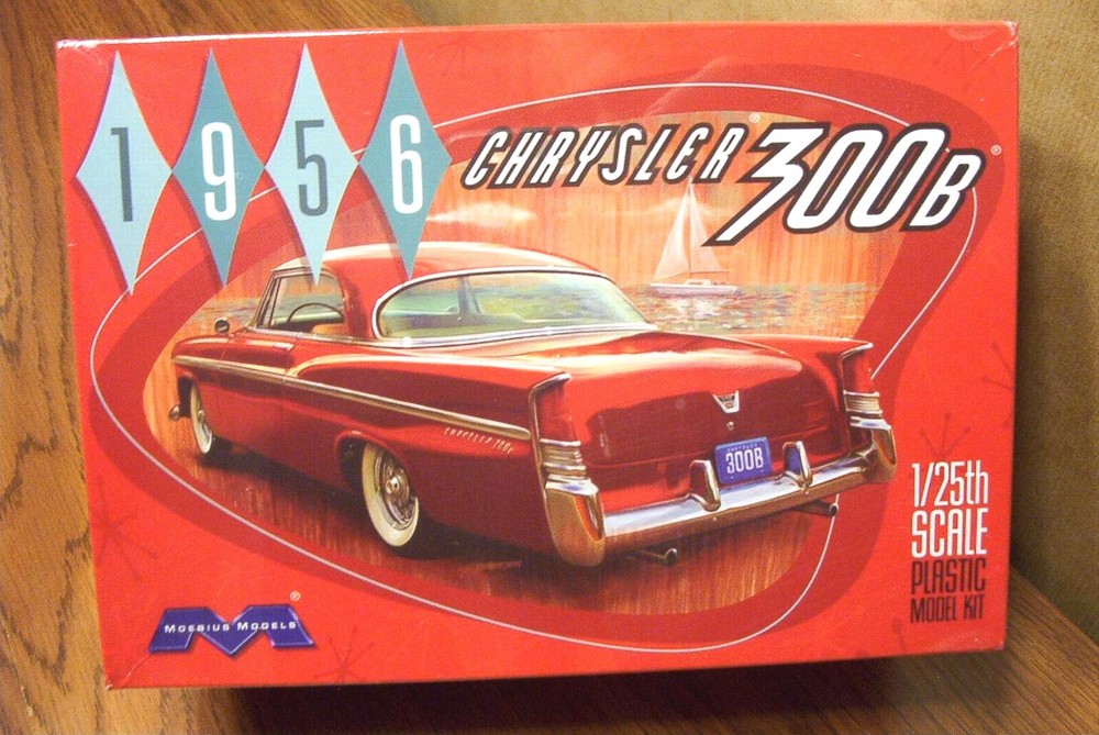 MOEBIUS MODELS 1956 CHRYSLER 300B 1/25 SCALE MODEL KIT