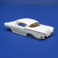 JFSL62 H:O scale Jimmy Flintstone 1958 stock Chevy Impala resin slot car body