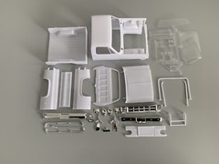 Revell 1/24 1978 GMC BIG GAME COUNTRY PICKUP BODY AND PARTS/SLOT CAR/JUNKYARD