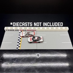 NASCAR Diecast 1/64 Track Display Accessory Talladega Ryan Blaney Kevin Harvick