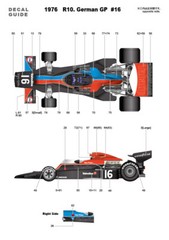 【 STUDIO27 Original kit 】1/20 SHADOW DN5B Monaco/Germany 1976 from Japan