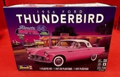 Revell 1956 Ford Thunderbird Model Kit 1:24 Scale – Revell Route 66 Series