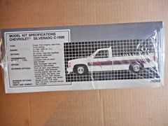 AMT 1990 Chevrolet Silverado C-1500 Model Kit 1/25 NOS Factory Sealed
