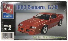 AMT/Ertl 1983 Camaro Z/28 Muscle Car Vtg 2002 1/25 Model Kit NEW SEALED #31805