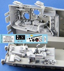 1/35 Bergepanzer 2 Standard Interior set for Takom kits 2122/2135