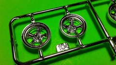 Torqu Thrust Rim Wheel 1977 Ford Van FANTA Econoline E150 1/25 AMT Custom Show