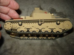 Built Tank 5-1/2 inches long Well Built & Painted Excellent Cond Nice Detail