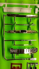 1964 Plymouth Belvedere 1/25 Hood Body Glass Windshield Bumpers Taillight Chrome
