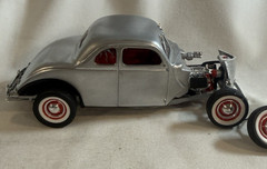 Lot of 5 Well Built Model Cars Junkyard – 1920s 1930s Custom Hot Rods, Revell