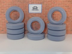 1/25 Scale Big Rig Semi Truck 22.5″ Goodyear Armor Max Truck Tires