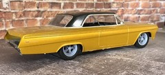 1/24 Scale: 17-inch “Cragar SS” model car wheels/tires. Resin; 3D