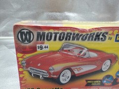 Revell Motorworks ’57 Corvette Model Kit #85-1254 unopened dented Box
