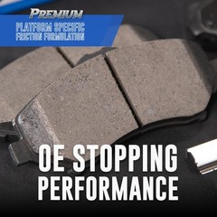 Bendix SBM710 Semi-Metallic Front Brake Pads for Mercedes C230 C280 E300 SLK230