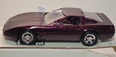 AMT ERTL 1:25 SCALE ” 1995 CHEVROLET CORVETTE ZR-1 DARK PURPLE METALLIC ” 6667