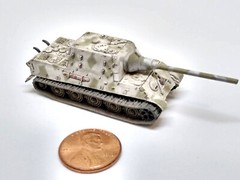 Takara 1/144 World Tank Museum 5. German Jagdtiger. In Winter camouflage. (#89)