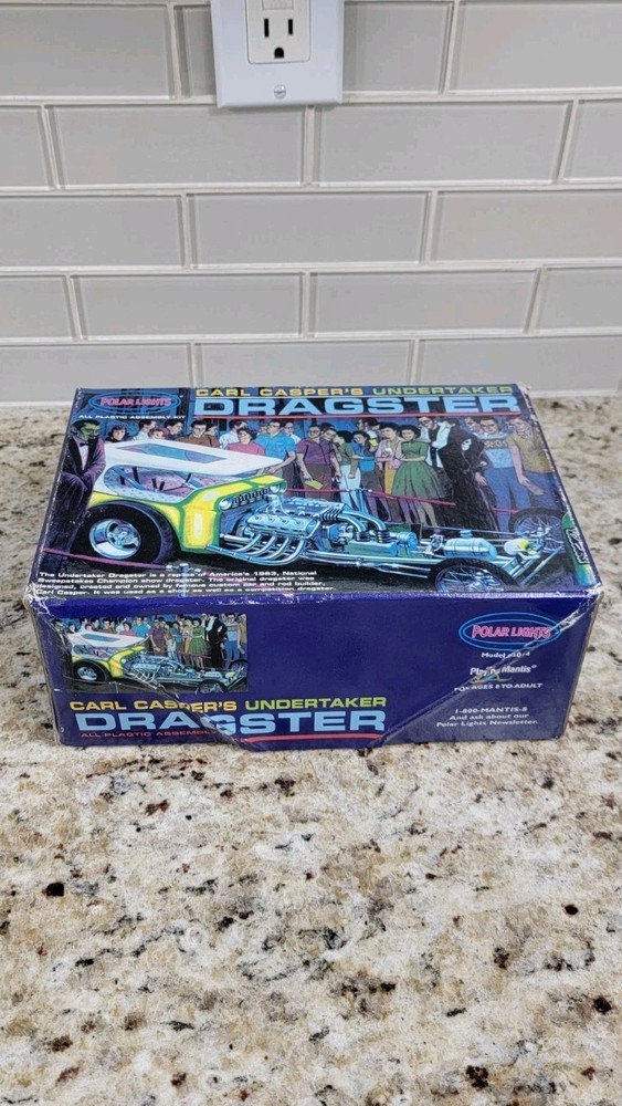 Polar Lights 5014 Carl Casper Undertaker Dragster KIT 1/25 MODEL CAR
