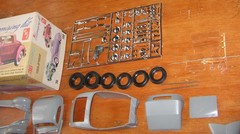AMT 1936 Ford Customizing Kit #149 Unbuilt in Box 60s Issue Grey Plastic Orig 36