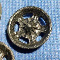 🌟 Slotted Mag Wheels 1:25 or 1:24 Scale 1000s Model Car Parts 4 Sale