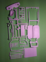 65 1965 Chevelle Modified Stocker 1/25 frame roll cage quick change rear end