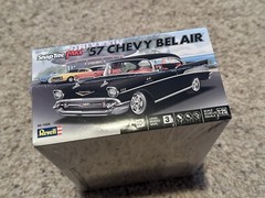 1957 57 CHEVY BEL AIR CHEVROLET MODEL KIT 1/25 SCALE Drag Race Slot Car Body