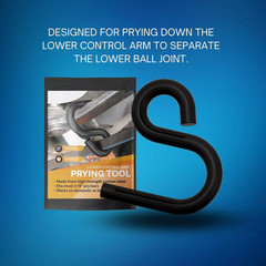New 0.5 Ton Lower Control Arm Pry Tool For Ball Joint Service 13mm Black
