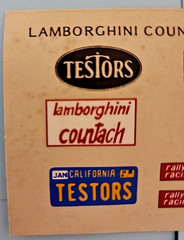 Testors Lamborghini Countach LP 500S 1:12 No Box # 451 Limited Edition Complete