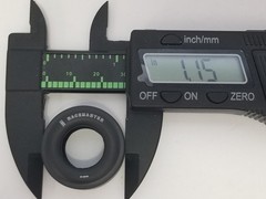PAD PRINTED M&H RACEMASTER DRAG SLICKS from 72 Nova 1:25 AMT Model Kit