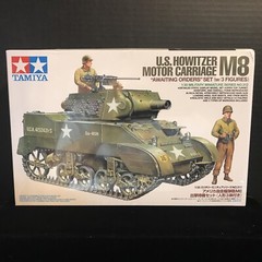 TAMIYA 35312 US HOWITZER M8 MOTOR CARRIAGE MODEL KIT-NIB-1/35 SCALE
