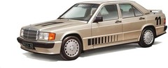 Italeri 3624 1:24 Mercedes-Benz 190E Stand Model Building, Crafts, Hobby, Gluing