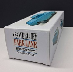 1964 Mercury Park Lane Breezeway Glacier Blue Custom Promo Model BOX ONLY NO CAR