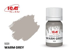 Acrylic paints set for US cars of 1930 – 1940 Grey Yellow Red Green Blue ICM3048