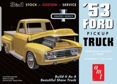 INJECTON SYSTEM for DESOTO HEMI ENGINE from 1953 Ford F100 AMT 1:25 Model Kit 53