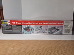 Rare Revell ’65 Chevy Stepside Pickup & Hemi Hydro Combo Model Kit New Sealed